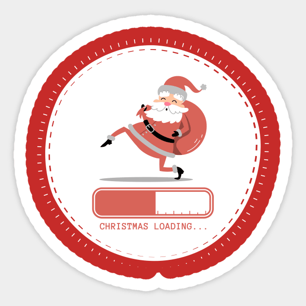 Christmas Loading Sticker by globalnn222